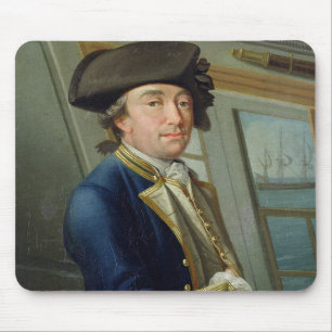 Alfombrilla De Ratón Retrato de capitán Guillermo Locker (1731-1800)