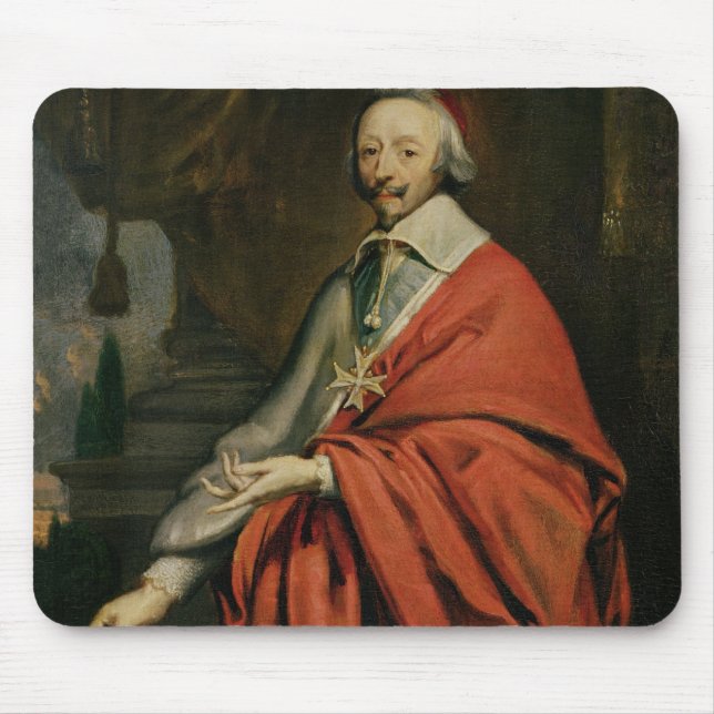 Alfombrilla De Ratón Retrato de Cardinal de Richelieu (Frente)