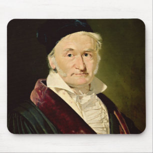 Alfombrilla De Ratón Retrato de Carl Friedrich Gauss, 1840