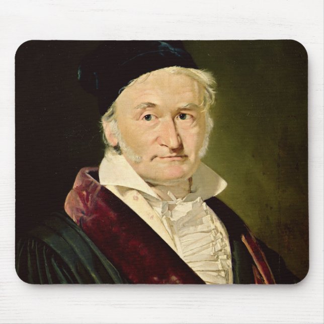 Alfombrilla De Ratón Retrato de Carl Friedrich Gauss, 1840 (Frente)