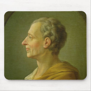 Alfombrilla De Ratón Retrato de Charles de Montesquieu