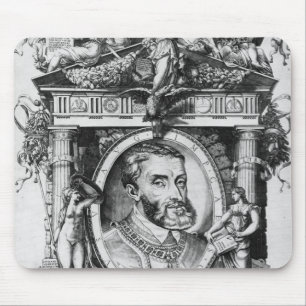 Alfombrilla De Ratón Retrato de Charles V, emperador romano santo