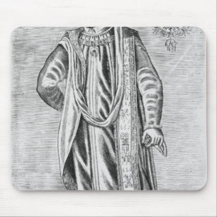 Alfombrilla De Ratón Retrato de Charles V, emperador romano santo