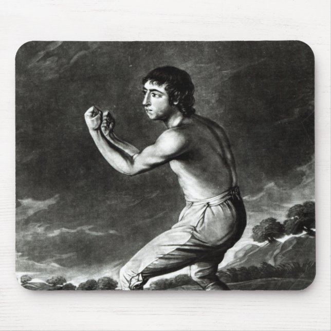 Alfombrilla De Ratón Retrato de Daniel Mendoza (Frente)