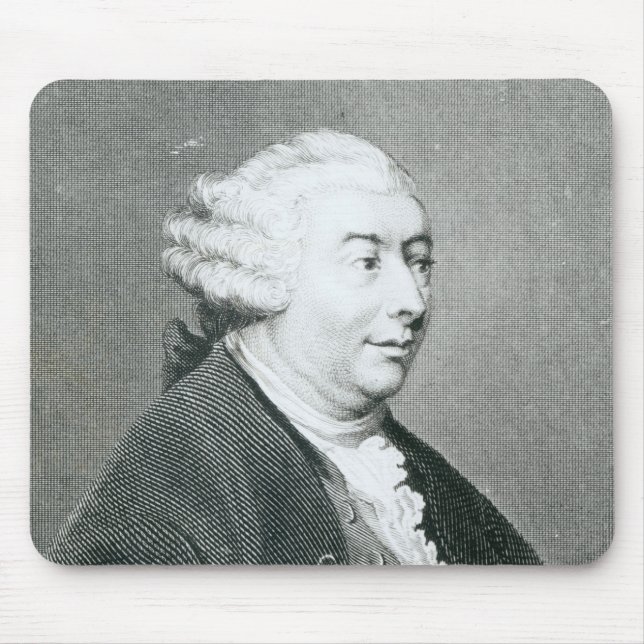 Alfombrilla De Ratón Retrato de David Hume (Frente)