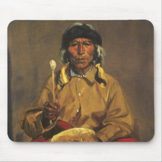 Alfombrilla De Ratón Retrato de Dieguito Roybal por Robert Henri