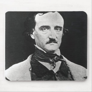 Alfombrilla De Ratón Retrato de Edgar Allan Poe