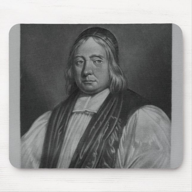 Alfombrilla De Ratón Retrato de Edward Wetenhall (Frente)