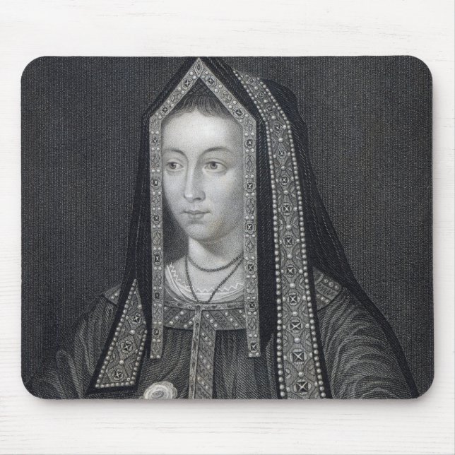 Alfombrilla De Ratón Retrato de Elizabeth de York (Frente)