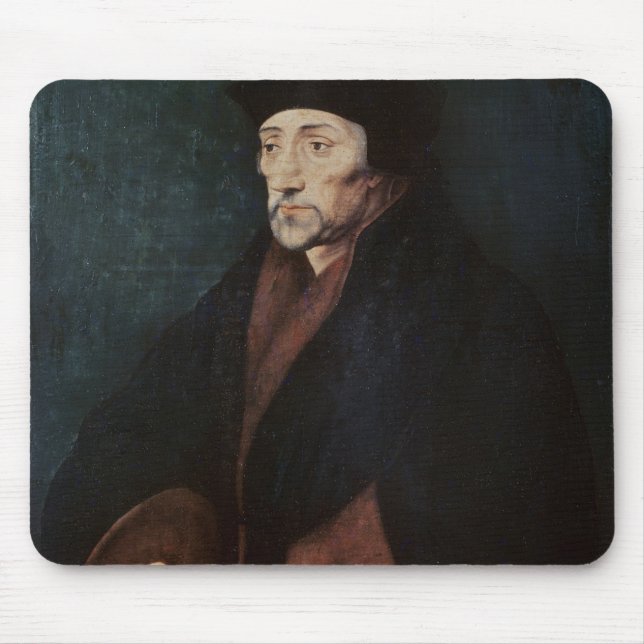 Alfombrilla De Ratón Retrato de Erasmo de Rotterdam (Frente)
