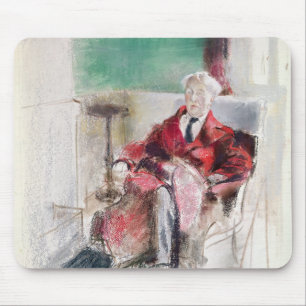 Alfombrilla De Ratón Retrato de George Moore c.1920