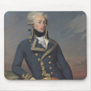 Alfombrilla De Ratón Retrato de Gilbert Motier como teniente