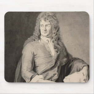 Alfombrilla De Ratón Retrato de Grinling Gibbons (1648-1721) (w/c en p