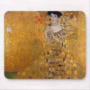 Alfombrilla De Ratón Retrato de Gustav Klimt // Adele Bloch-Bauer.