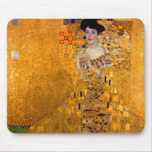 Alfombrilla De Ratón Retrato de Gustav Klimt de Adele Bloch Bauer