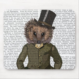 Alfombrilla De Ratón Retrato de Hedgehog Rider