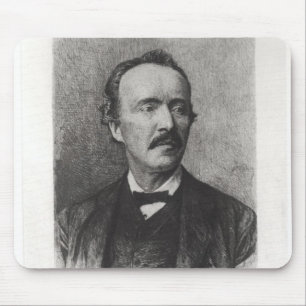 Alfombrilla De Ratón Retrato de Heinrich Schliemann
