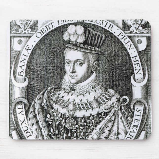 Alfombrilla De Ratón Retrato de Henry Stewart (Frente)