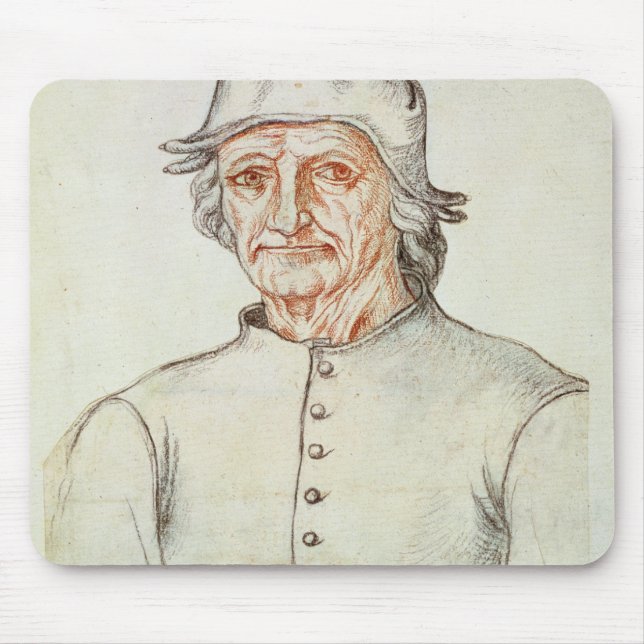 Alfombrilla De Ratón Retrato de Hieronymus Bosch (Frente)