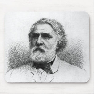 Alfombrilla De Ratón Retrato de Ivan Turgenev