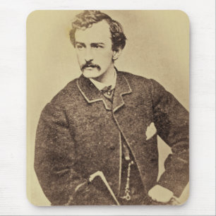 Alfombrilla De Ratón Retrato de John Wilkes Booth el   1861-65