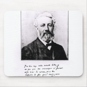 Alfombrilla De Ratón Retrato de Jules Verne