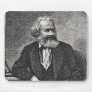 Alfombrilla De Ratón Retrato de Karl Marx 1857