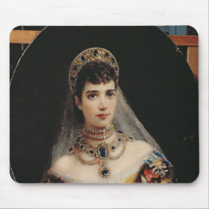 Alfombrilla De Ratón Retrato de la emperatriz Maria Fyodorovna