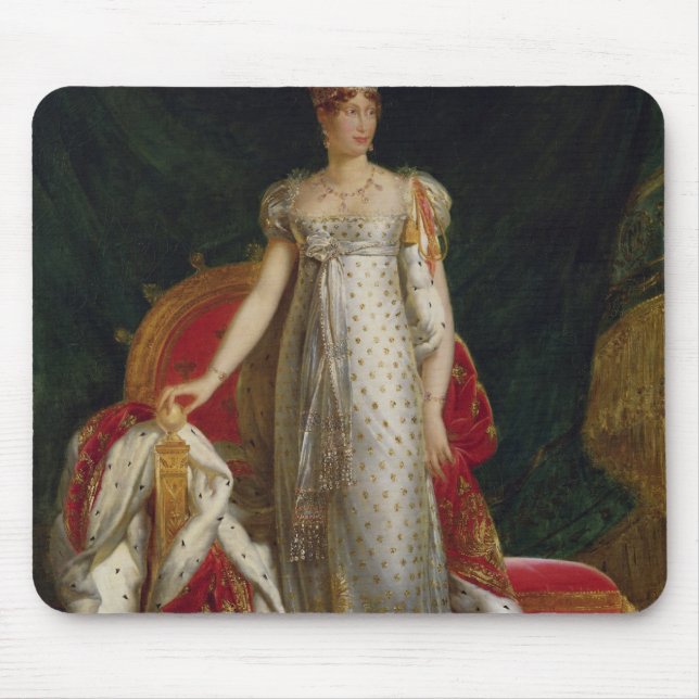 Alfombrilla De Ratón Retrato de la emperatriz Marie Louise de Francia (Frente)