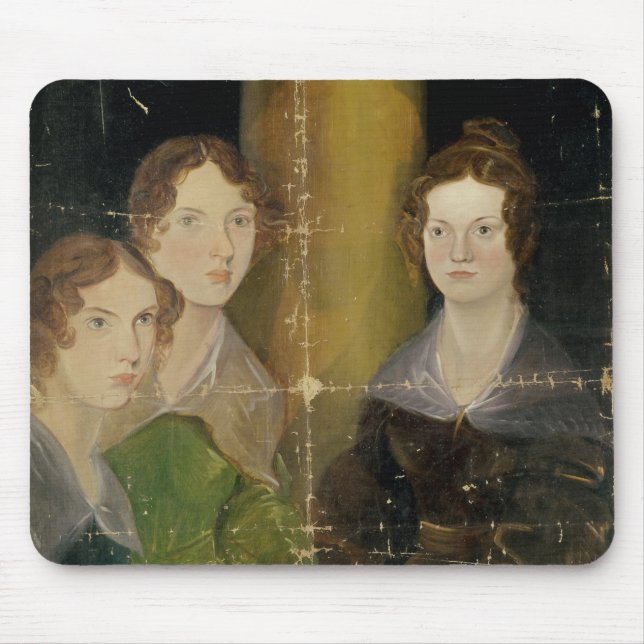 Alfombrilla De Ratón Retrato de las hermanas de Bronte, c.1834 (Frente)