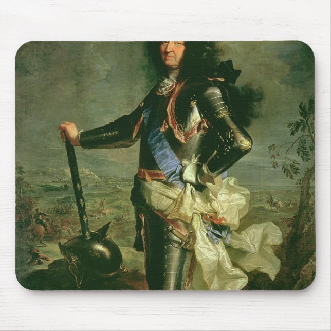 Alfombrilla De Ratón Retrato de Louis XIV (Frente)