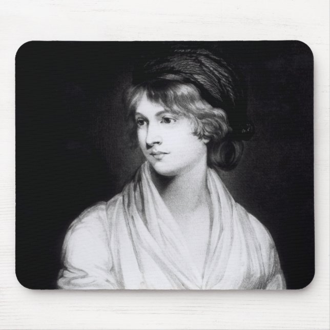 Alfombrilla De Ratón Retrato de Mary Wollstonecraft Godwin (Frente)