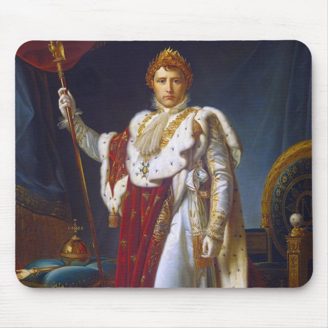 Alfombrilla De Ratón Retrato de Napoleón Bonaparte, Francois Gérard (Frente)
