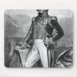 Alfombrilla De Ratón Retrato de Nicolás Jean-de-Dieu