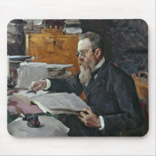 Alfombrilla De Ratón Retrato de Nikolai Andreyevich Rimsky-Korsakov