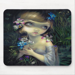 Alfombrilla De Ratón "Retrato de Ofelia" Mousepad
