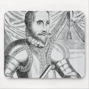 Alfombrilla De Ratón Retrato de Pedro de Valdibia
