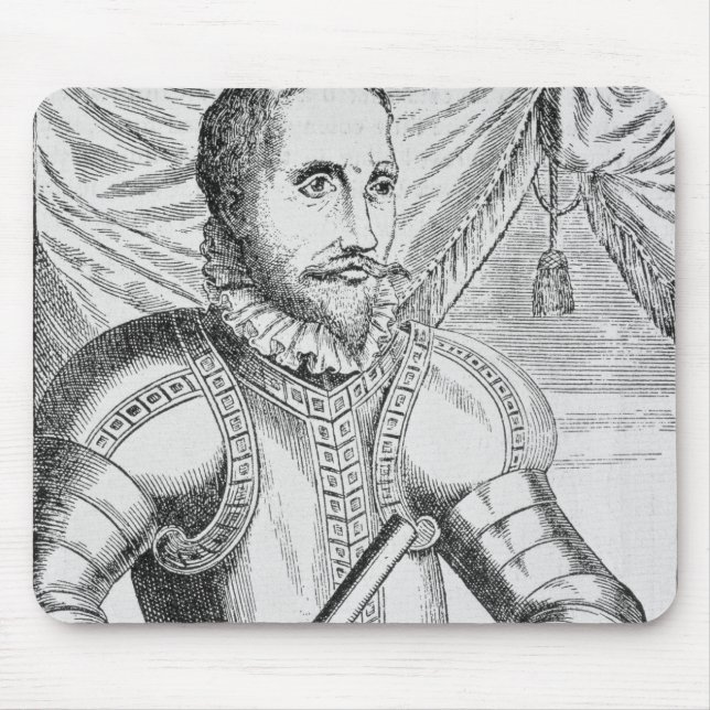 Alfombrilla De Ratón Retrato de Pedro de Valdibia (Frente)