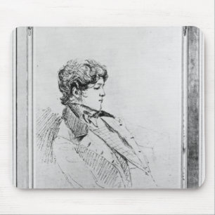 Alfombrilla De Ratón Retrato de Prince Otto Von Bismarck, 1834