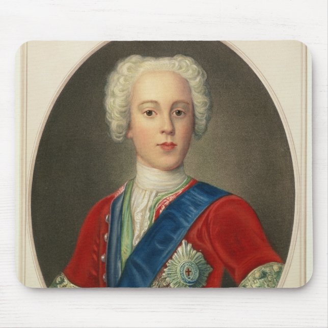 Alfombrilla De Ratón Retrato de príncipe Charles Edward (Frente)