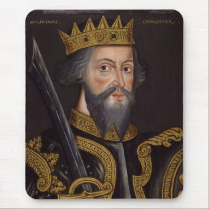 Alfombrilla De Ratón Retrato de rey Guillermo I The Conqueror