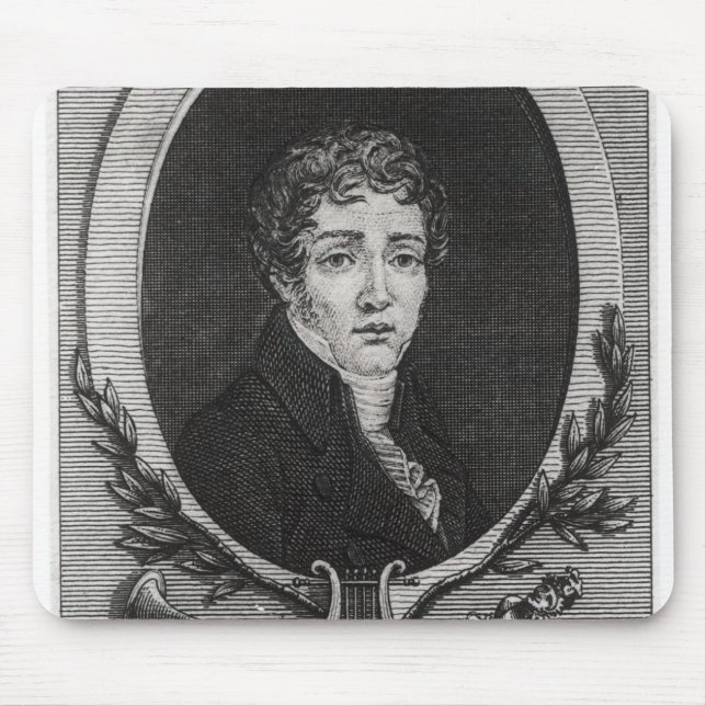 Alfombrilla De Ratón Retrato de Sebastian-Roch Nicolás (Frente)