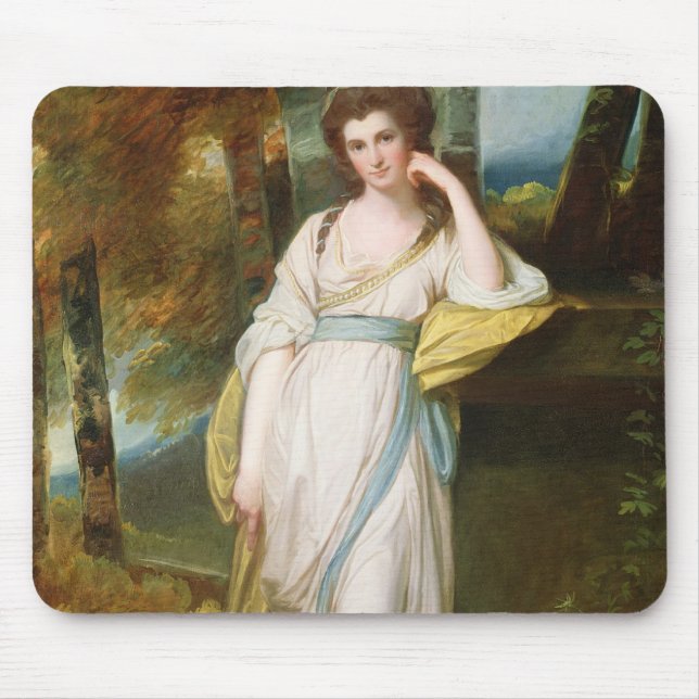 Alfombrilla De Ratón Retrato de señora Henry Maxwell (Frente)