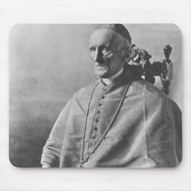 Alfombrilla De Ratón Retrato de servir cardinal (Frente)