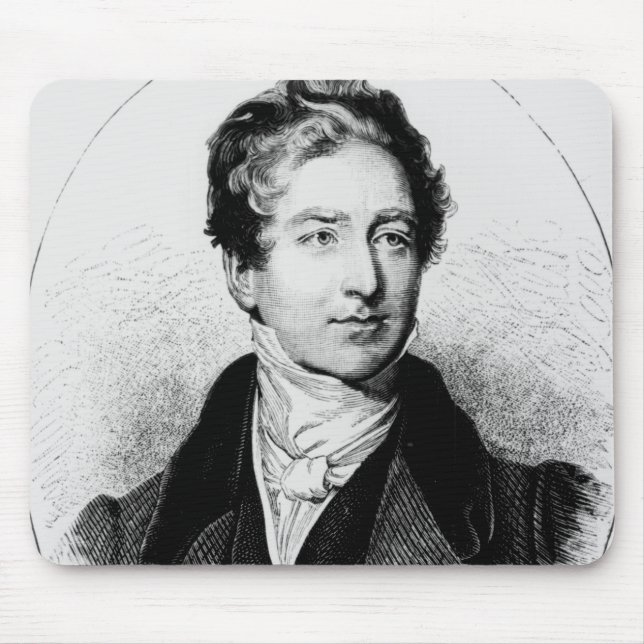 Alfombrilla De Ratón Retrato de sir Robert Peel (Frente)