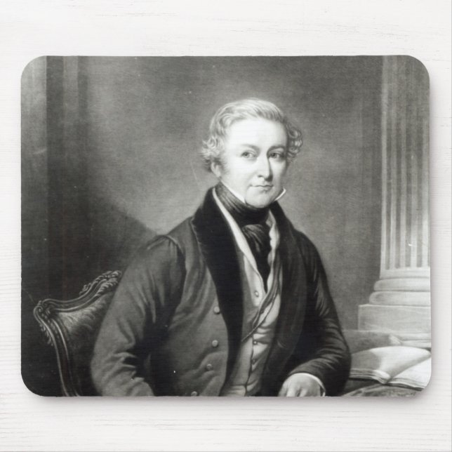 Alfombrilla De Ratón Retrato de sir Robert Peel (Frente)