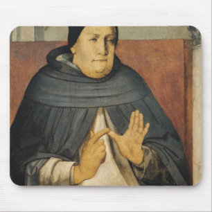 Alfombrilla De Ratón Retrato de St Thomas Aquinas c.1475