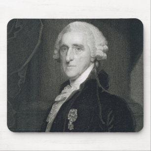 Alfombrilla De Ratón Retrato de Thomas McKean, grabado por Thomas B.W