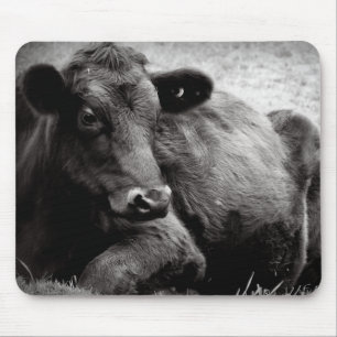 Alfombrilla De Ratón Retrato de un Angus