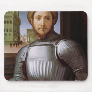 Alfombrilla De Ratón Retrato de un hombre en armadura